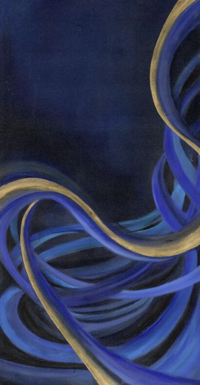 Curve Line - a Paint Artowrk by YICHIAO CHEN